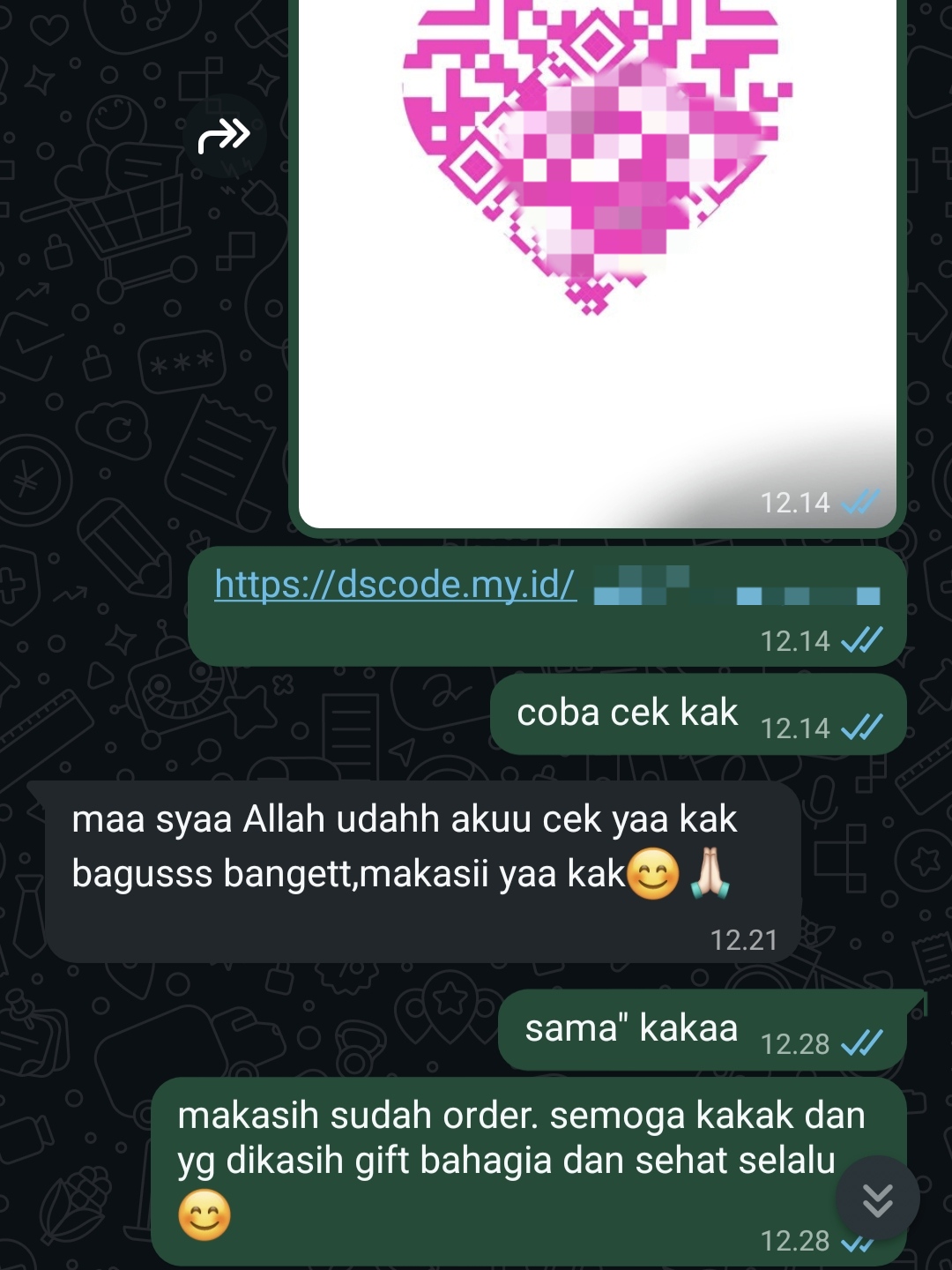 Testimoni pelanggan 1
